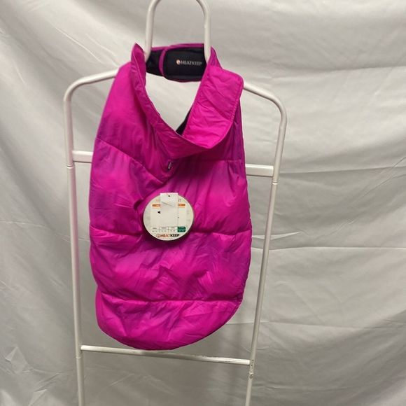 Dog Heatkeep Xl Dog Puffer Vest Color Electric Pink New Poshmark